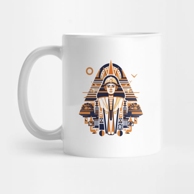 Ancient Egyptian Art: Pyramids, Ankh, and Mythic Majesty by FK